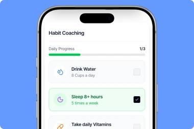 Client habit checklist