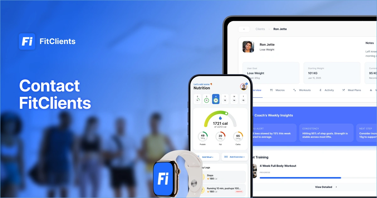 Contact FitClients