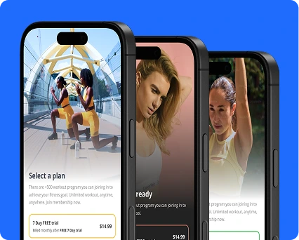 Custom branded fitness apps