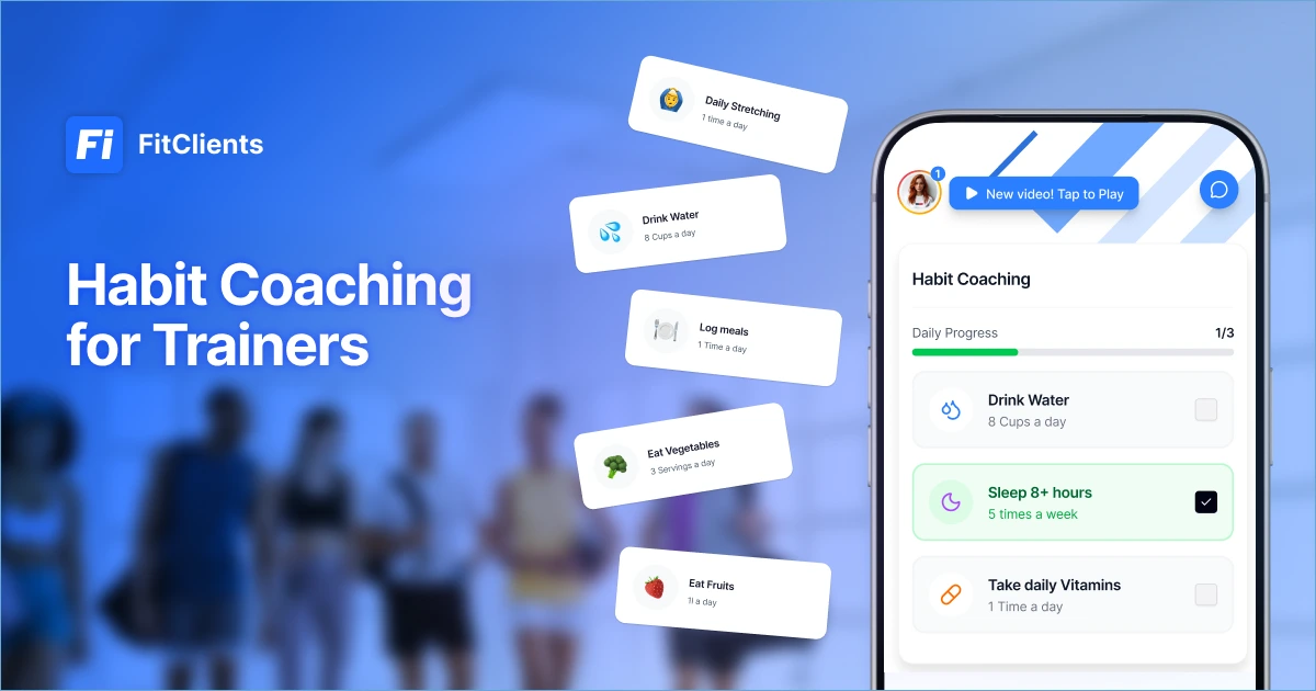 Habit coaching for personal trainers
