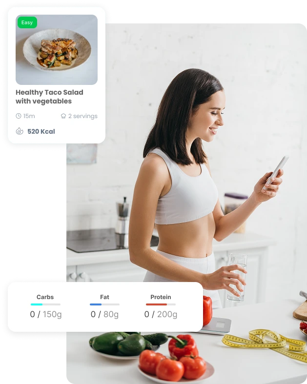 Nutrition software for coaches