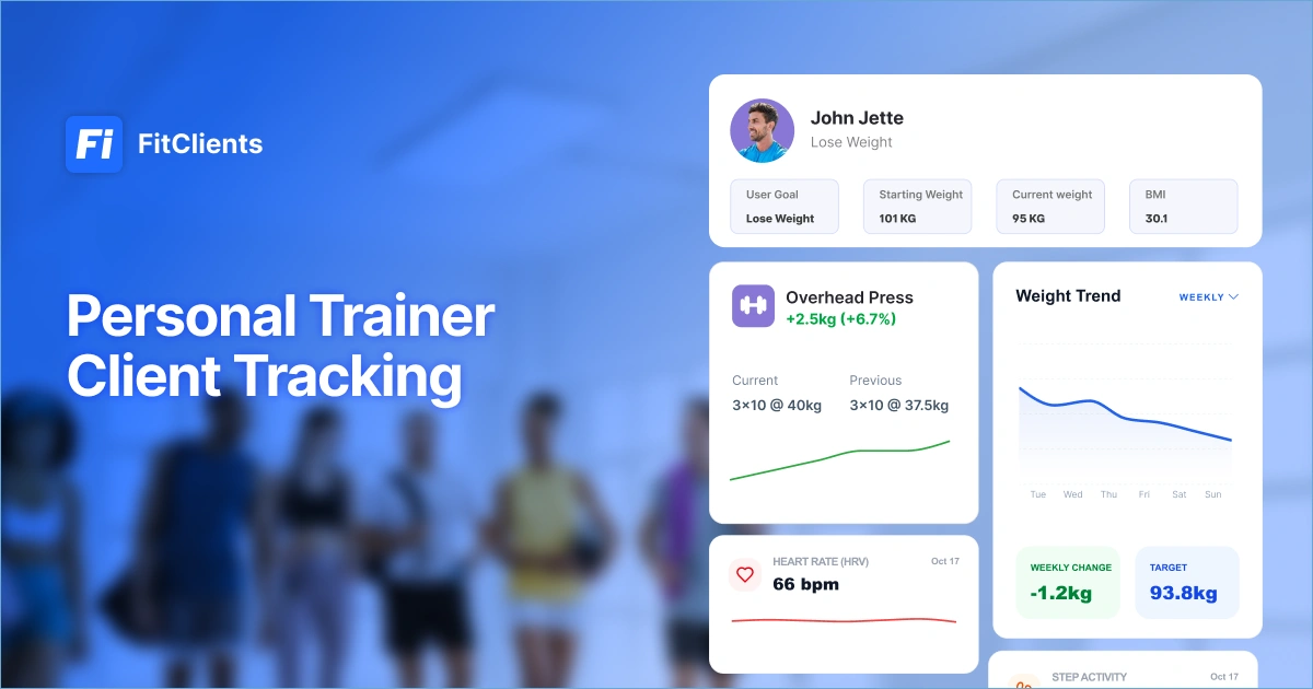 Personal Trainer Client Tracking