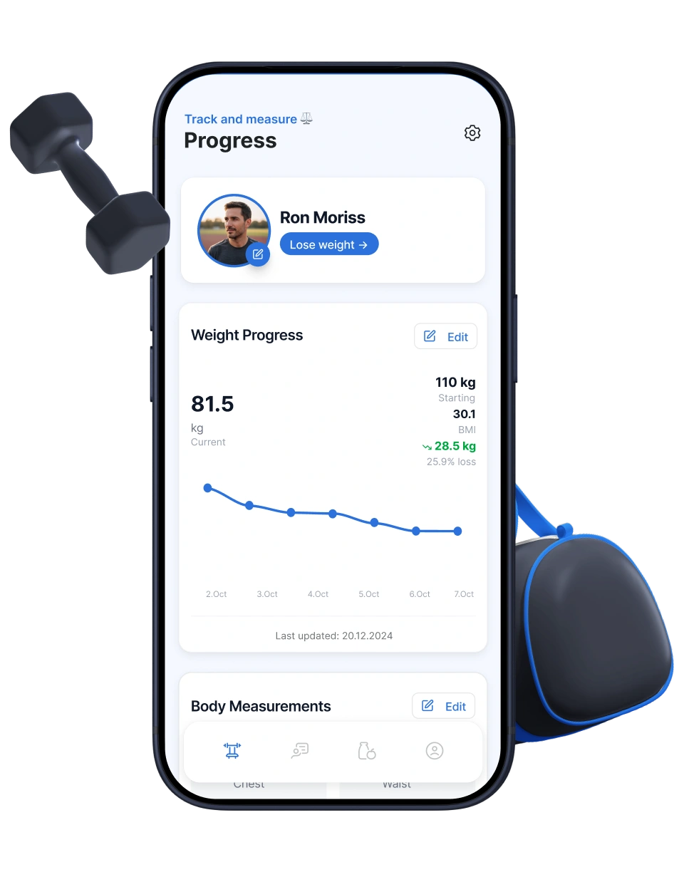 Personal trainer client tracking app