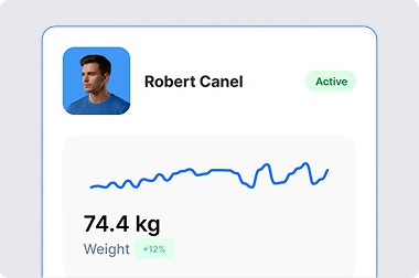 Personal training client tracker