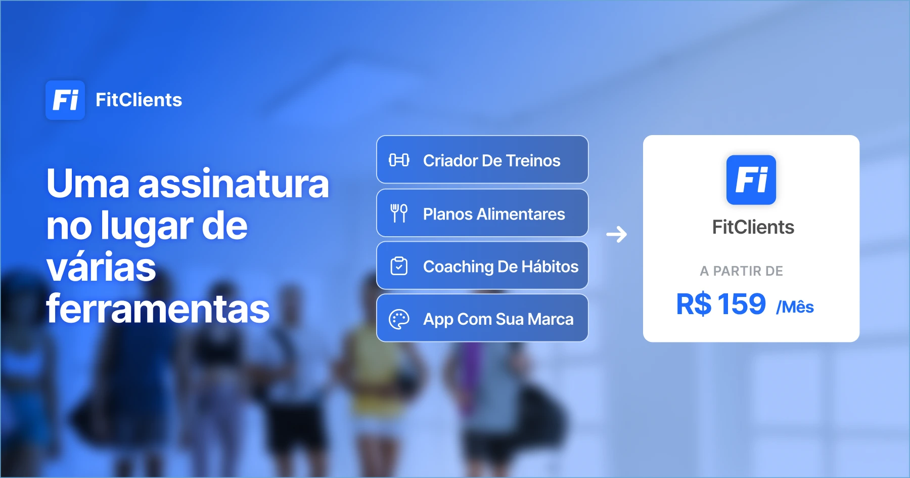 Preços da FitClients