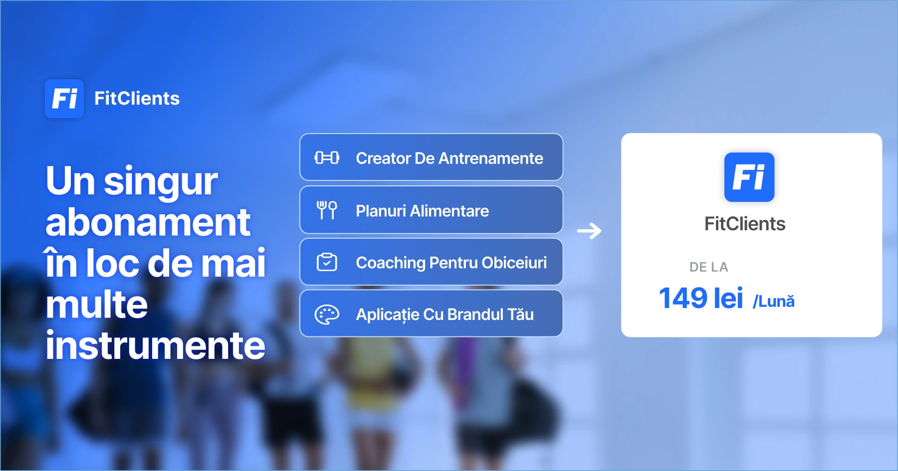 Prețuri FitClients