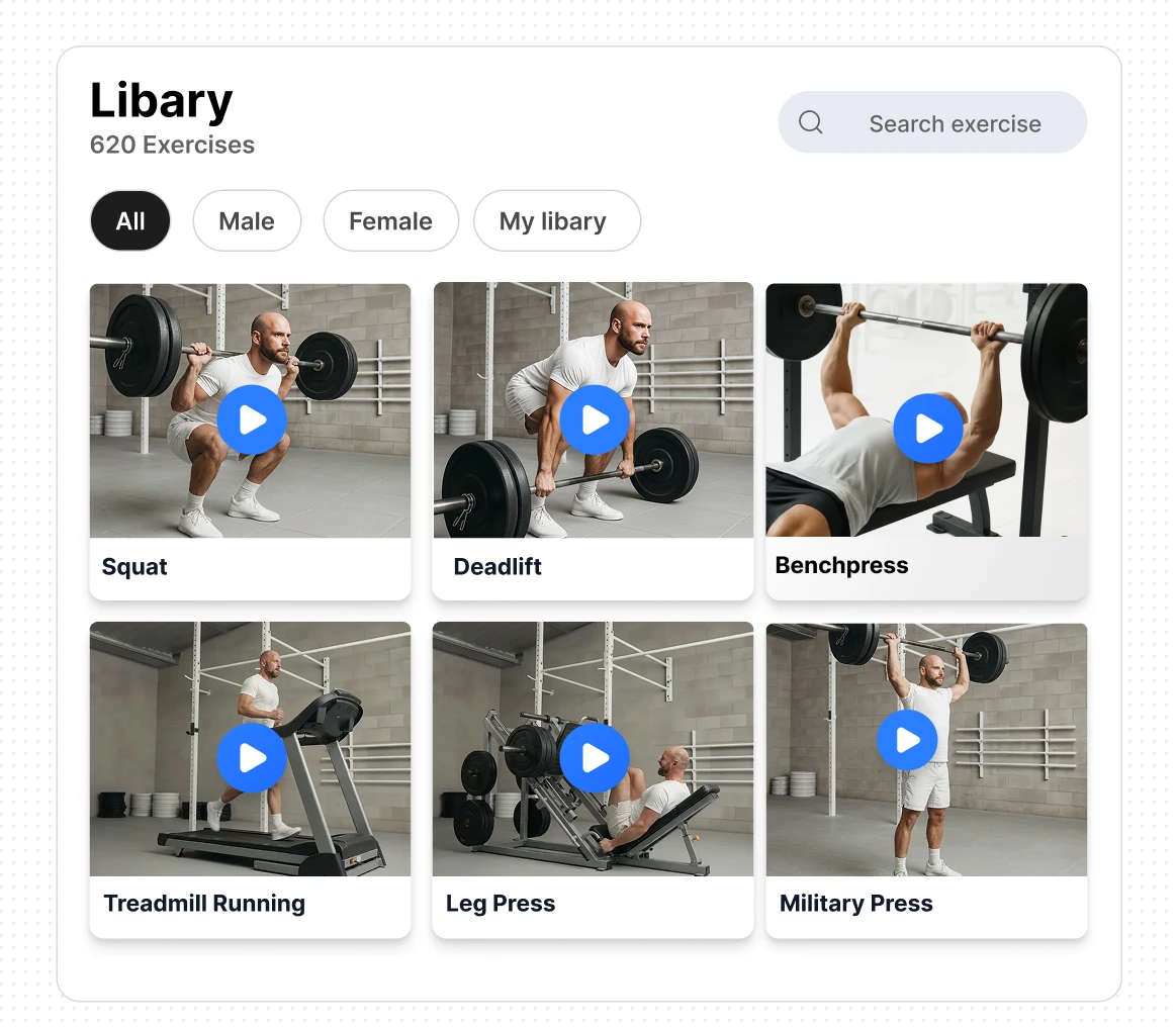 Workout library