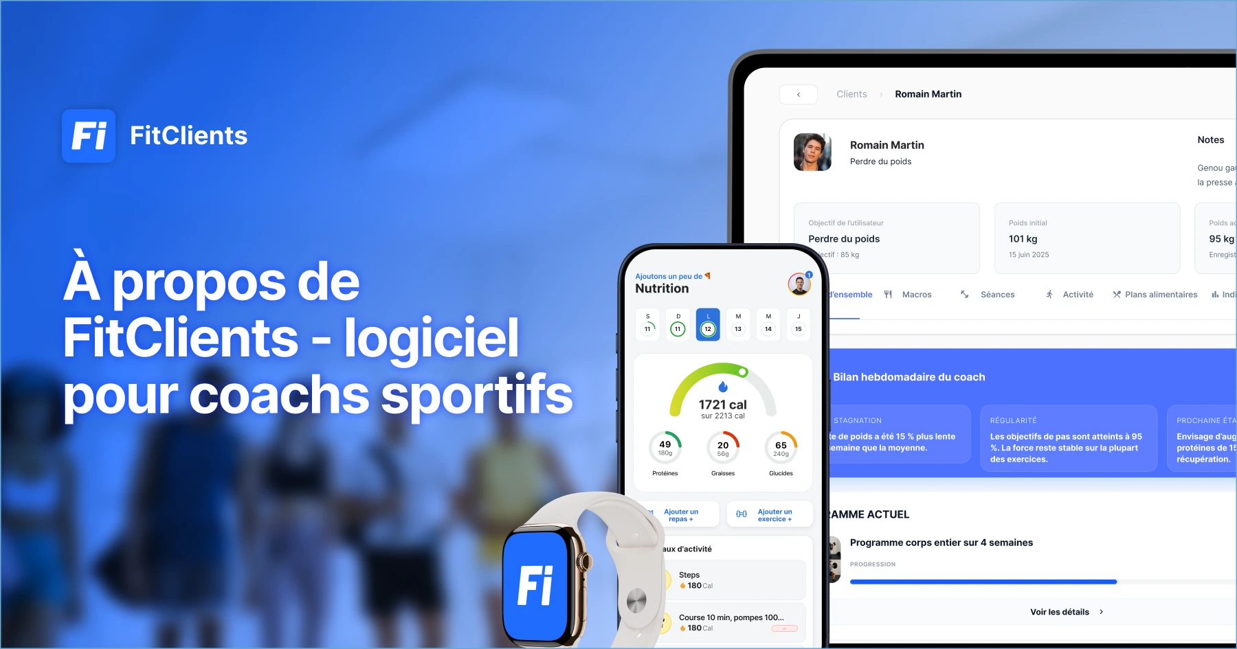 À propos de FitClients