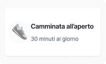 Abitudine di camminare all'aperto