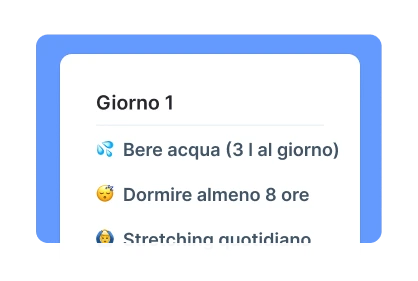 Abitudini dei clienti di personal training