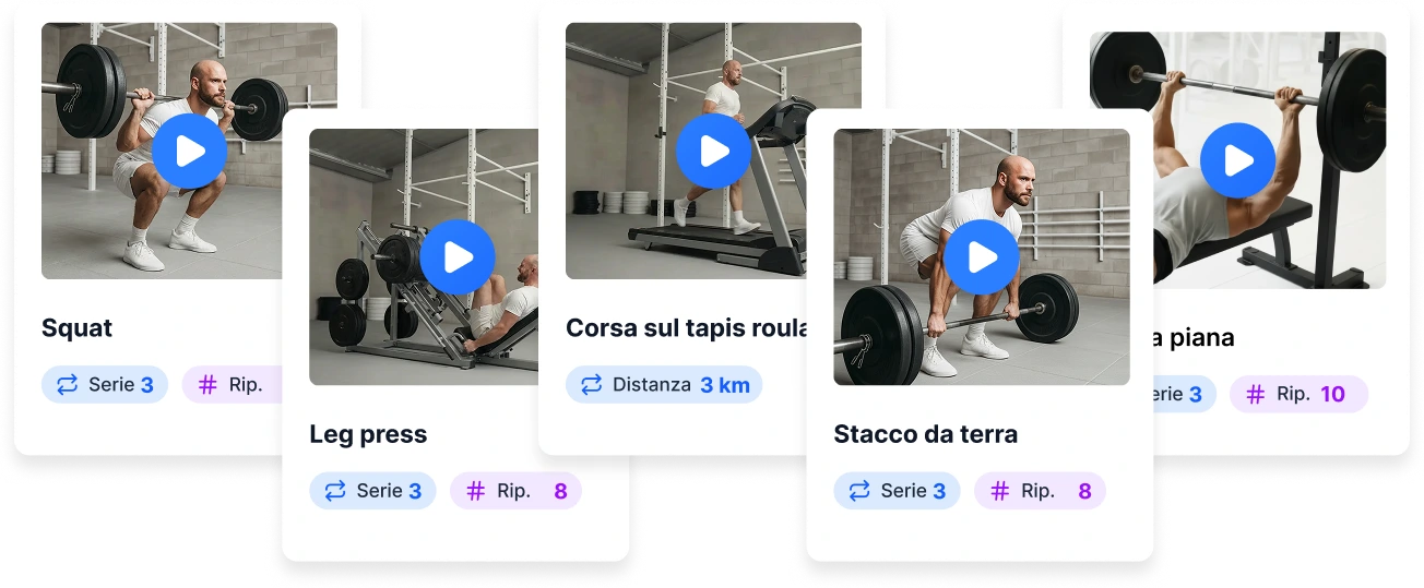 App con database di esercizi
