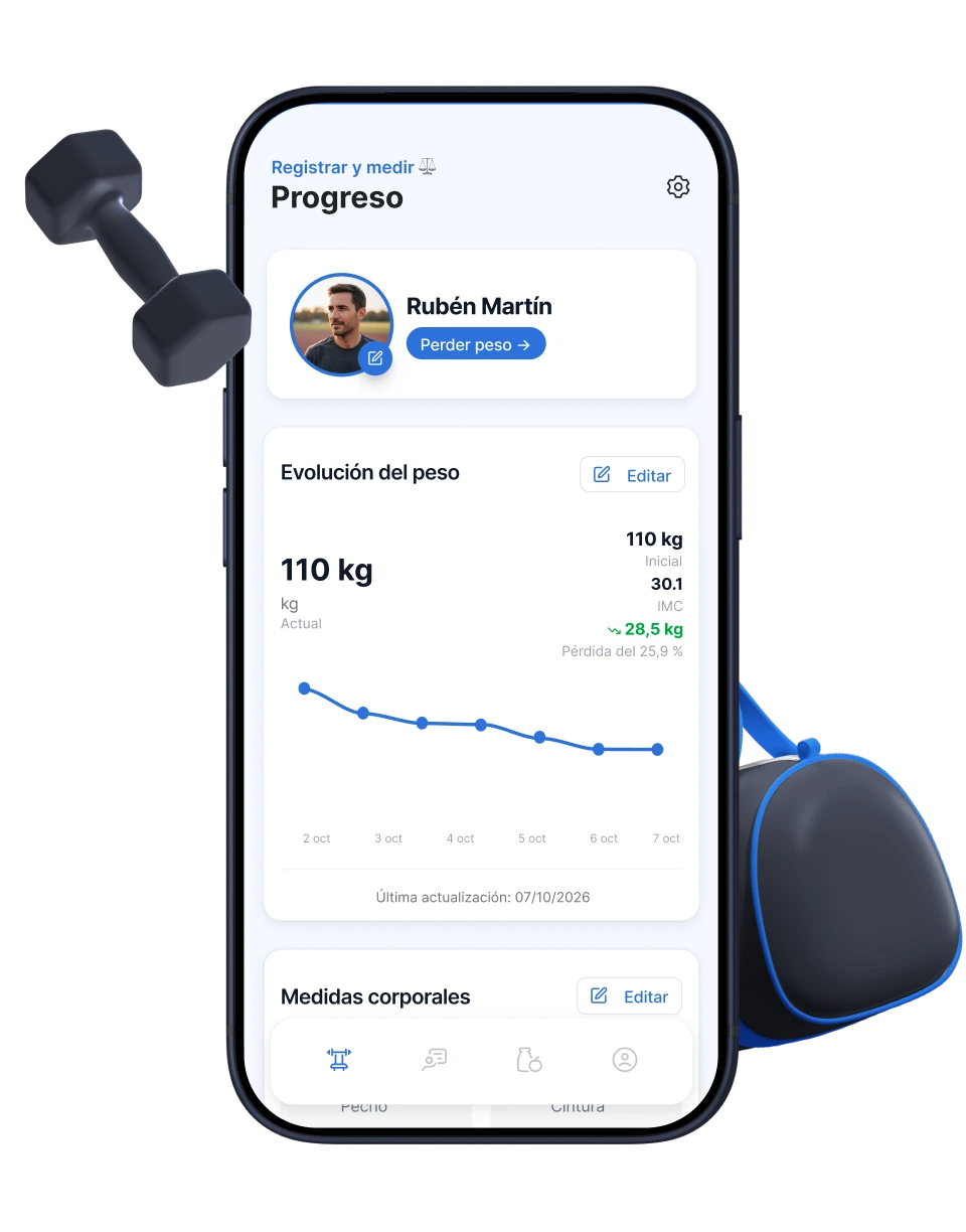 Una app de seguimiento de clientes para entrenadores personales de uso constante