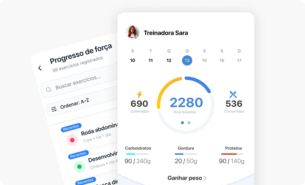 App fitness para personal trainers
