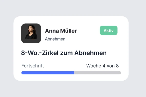 App für Personal Trainer zur Fortschrittsverfolgung ihrer Kunden