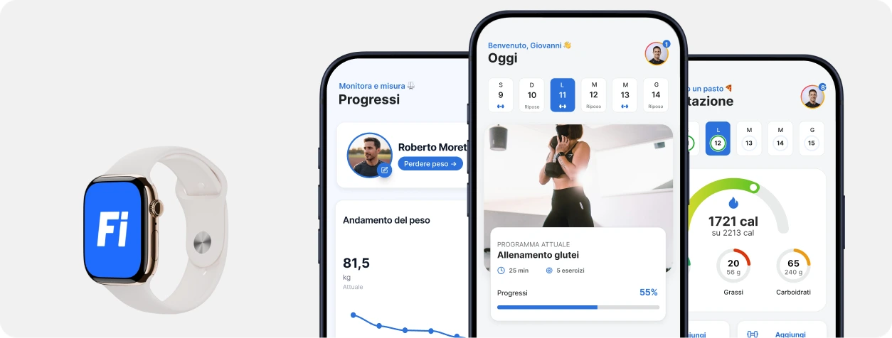 App per creare schede di allenamento per personal trainer