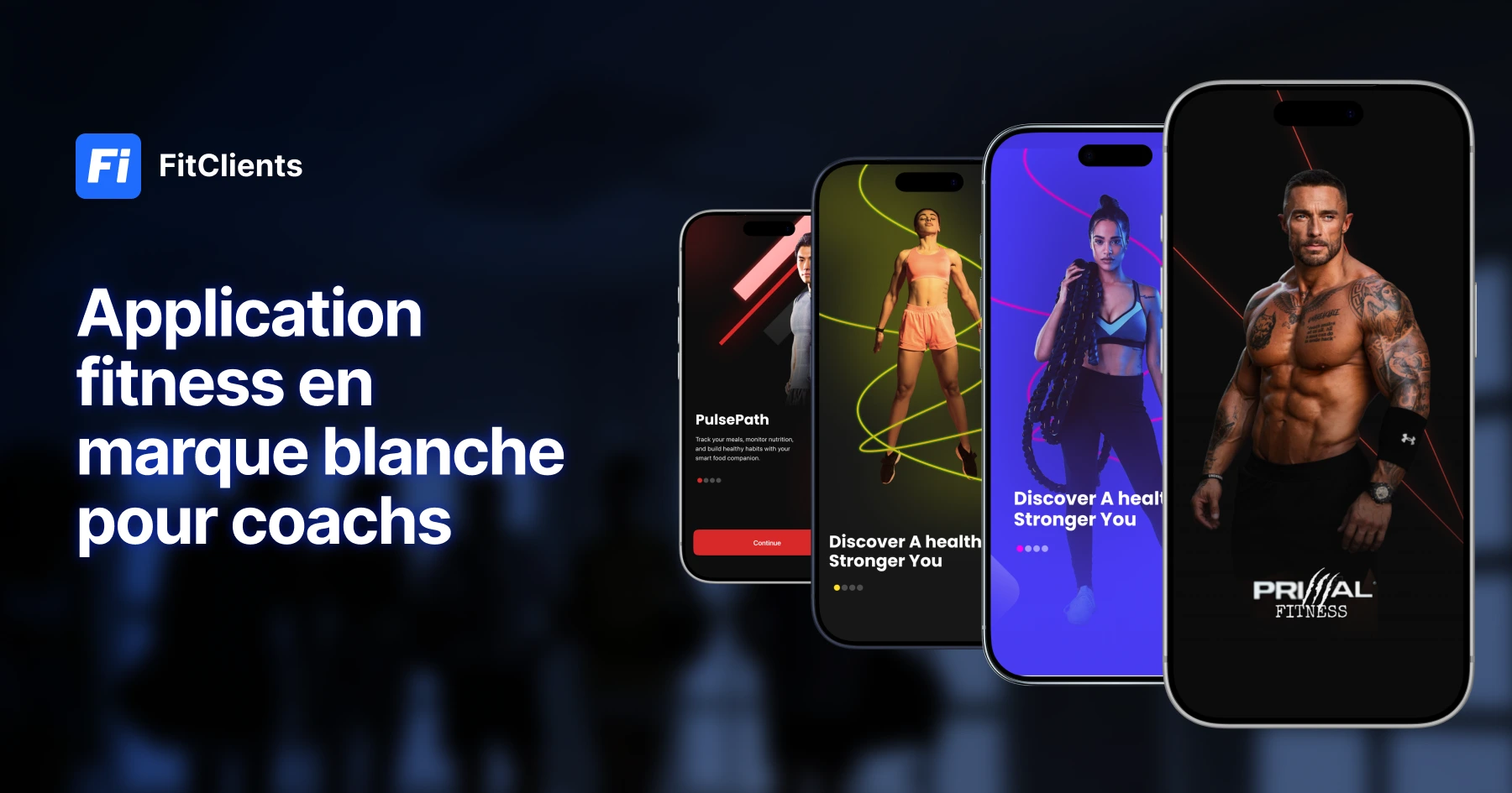 Application de fitness en marque blanche
