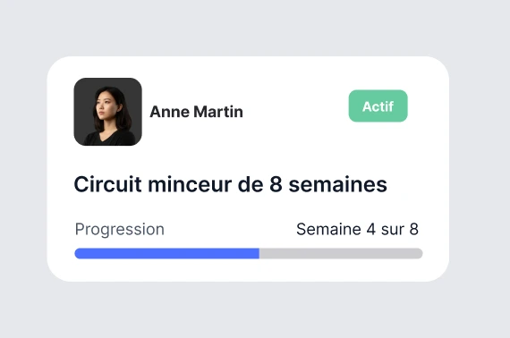 Application pour coachs sportifs pour suivre leurs clients