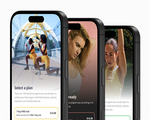 Apps fitness com sua marca