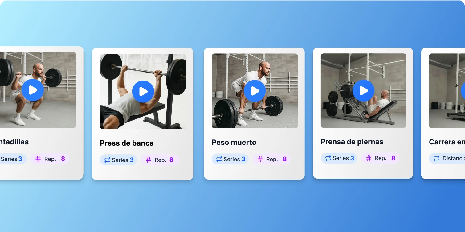 Biblioteca de ejercicios gratuita