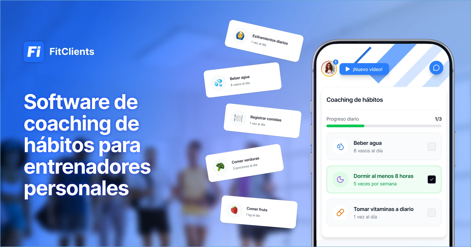 Coaching de hábitos para entrenadores personales