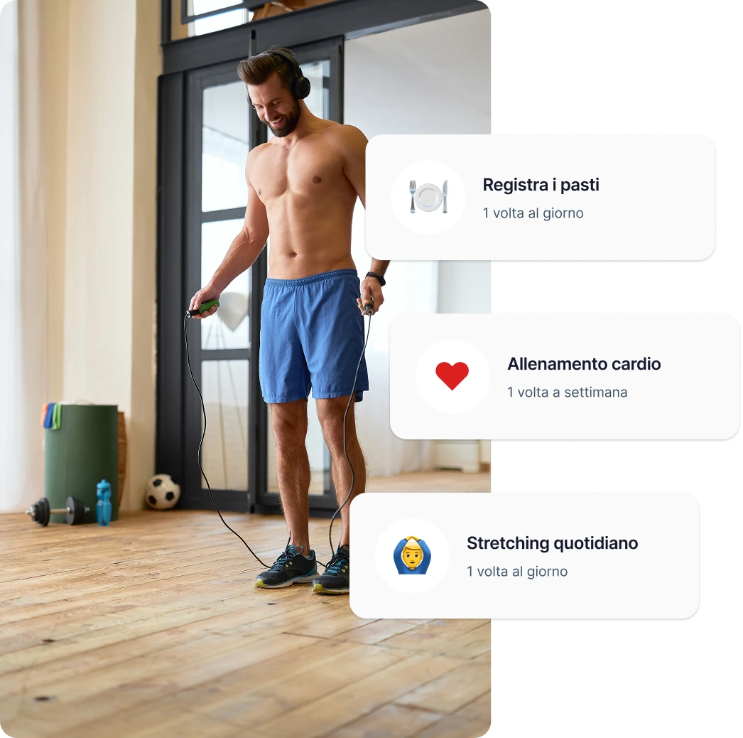 Coaching delle abitudini legate al fitness