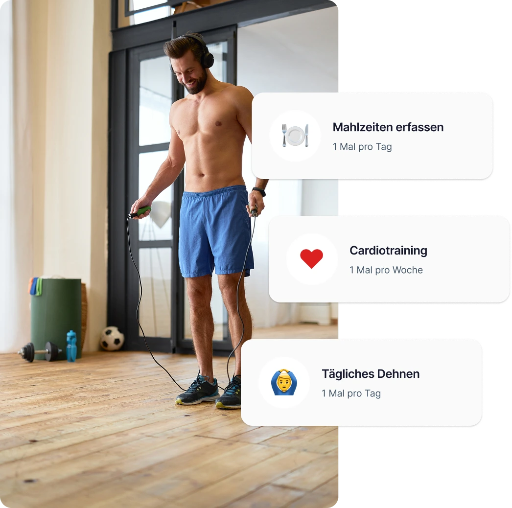 Coaching für Fitnessgewohnheiten