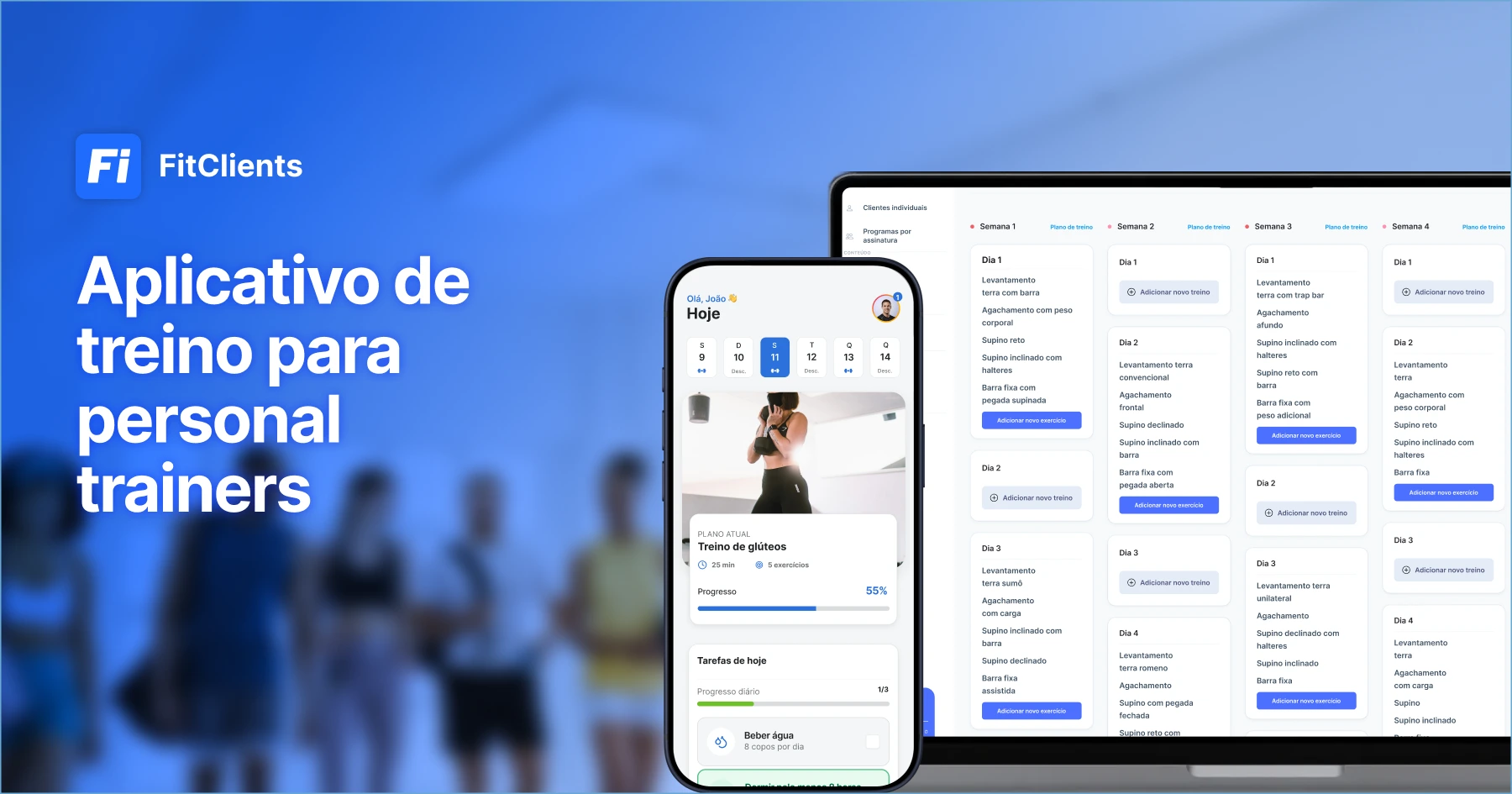 Criador de treinos para personal trainers