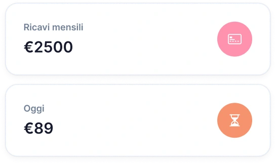 Esempio di fatturato mensile