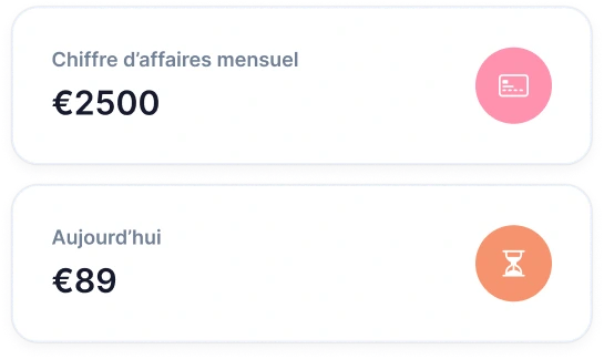 Exemple de chiffre d'affaires mensuel