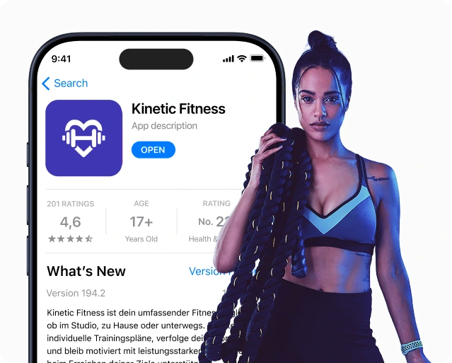 Fitness-App unter eigener Marke