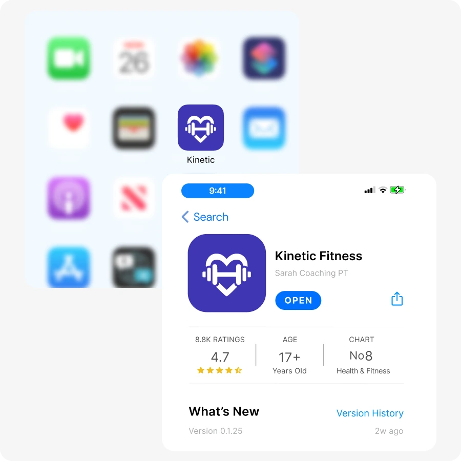 App de fitness de marca blanca para entrenadores - FitClients
