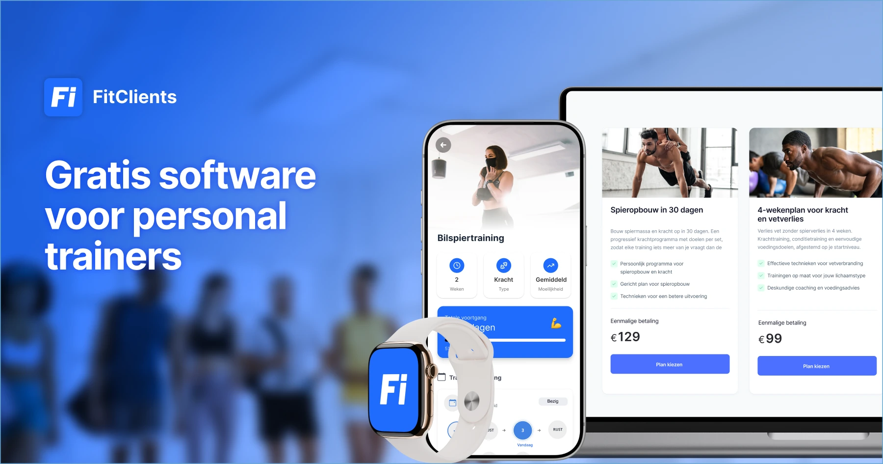 Gratis personal trainer software