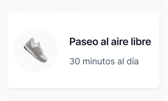 Hábito de caminar al aire libre