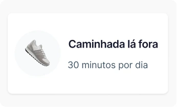 Hábito de caminhar ao ar livre