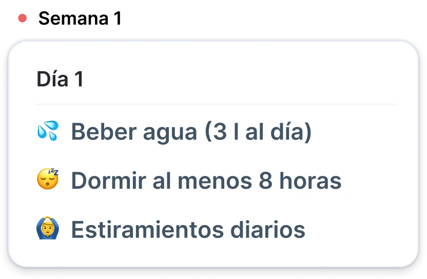 Hábitos diarios