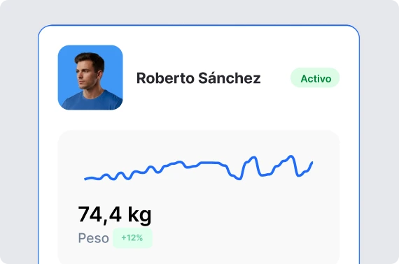 Herramienta de seguimiento de clientes de entrenamiento personal