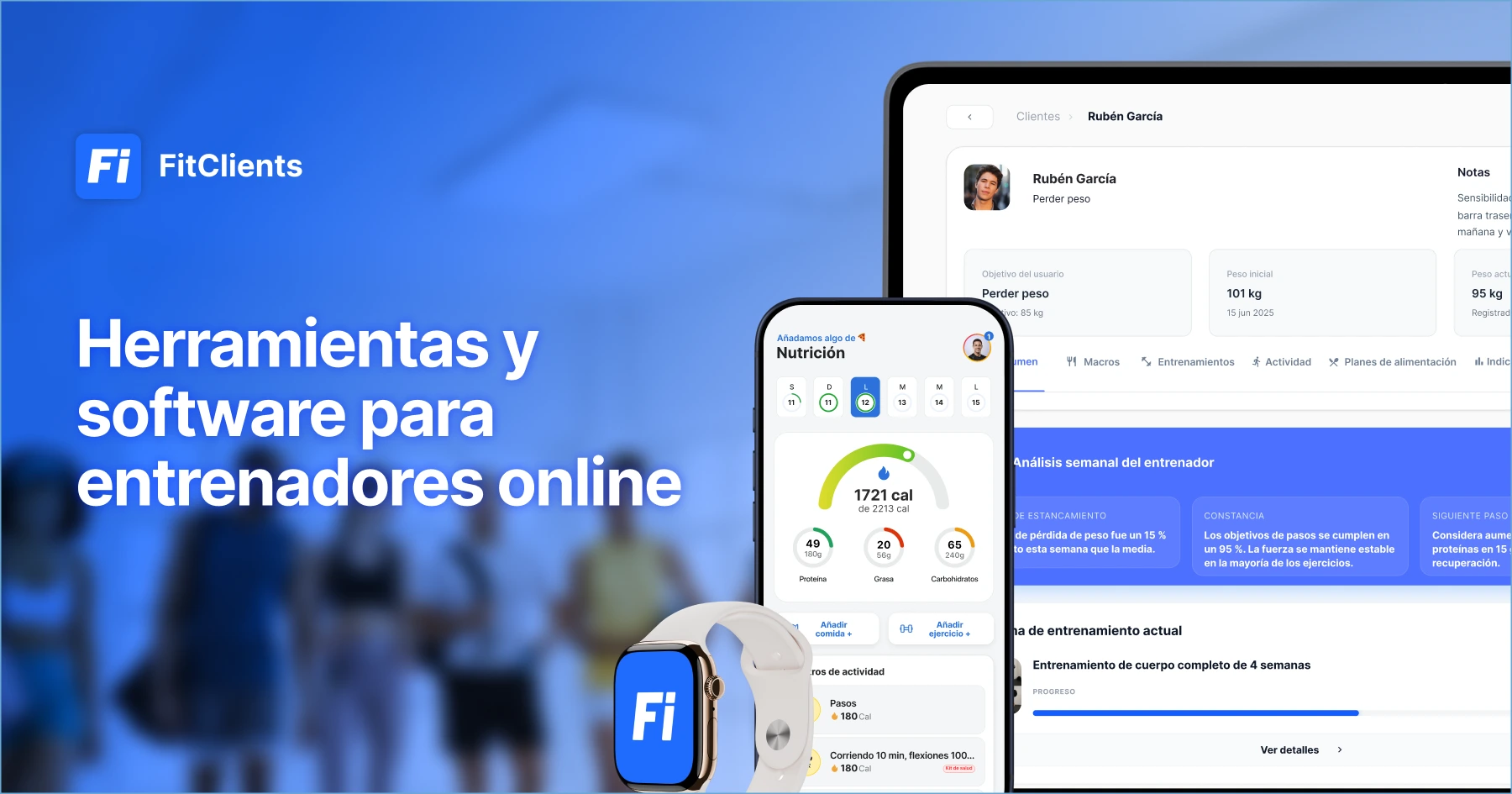 Herramientas para entrenadores personales online