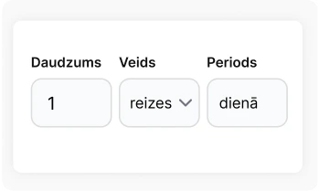 Ieradumu biežums