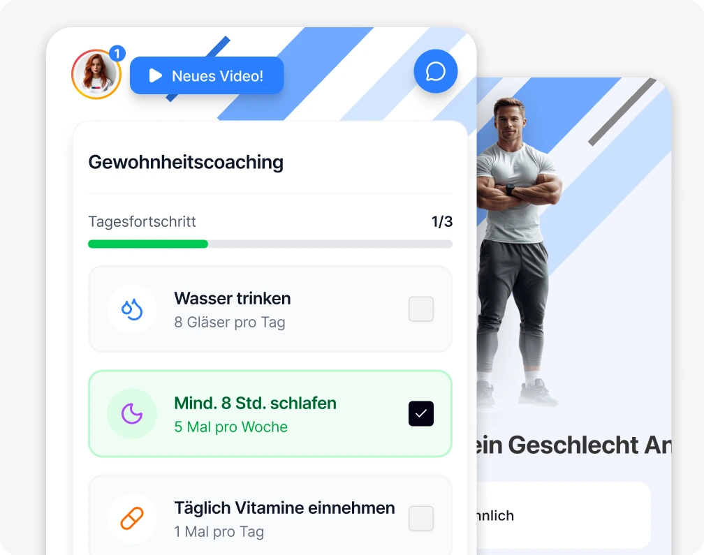 Eine individuelle Fitness-App, die Kunden immer wieder nutzen