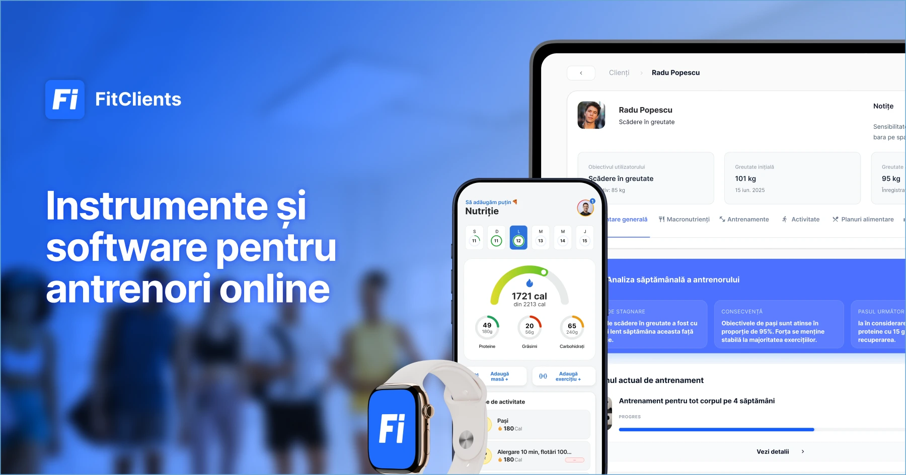 Instrumente pentru antrenori personali online