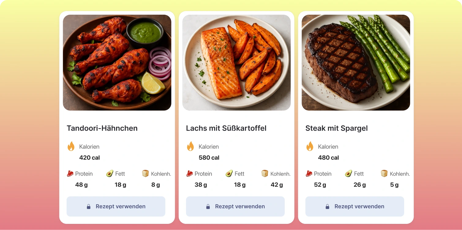 Kostenlose Ernährungsplanverwaltung für Personal Trainer