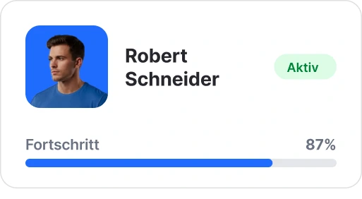 Kundenfortschritte in einem einzigen Coaching-System verfolgen