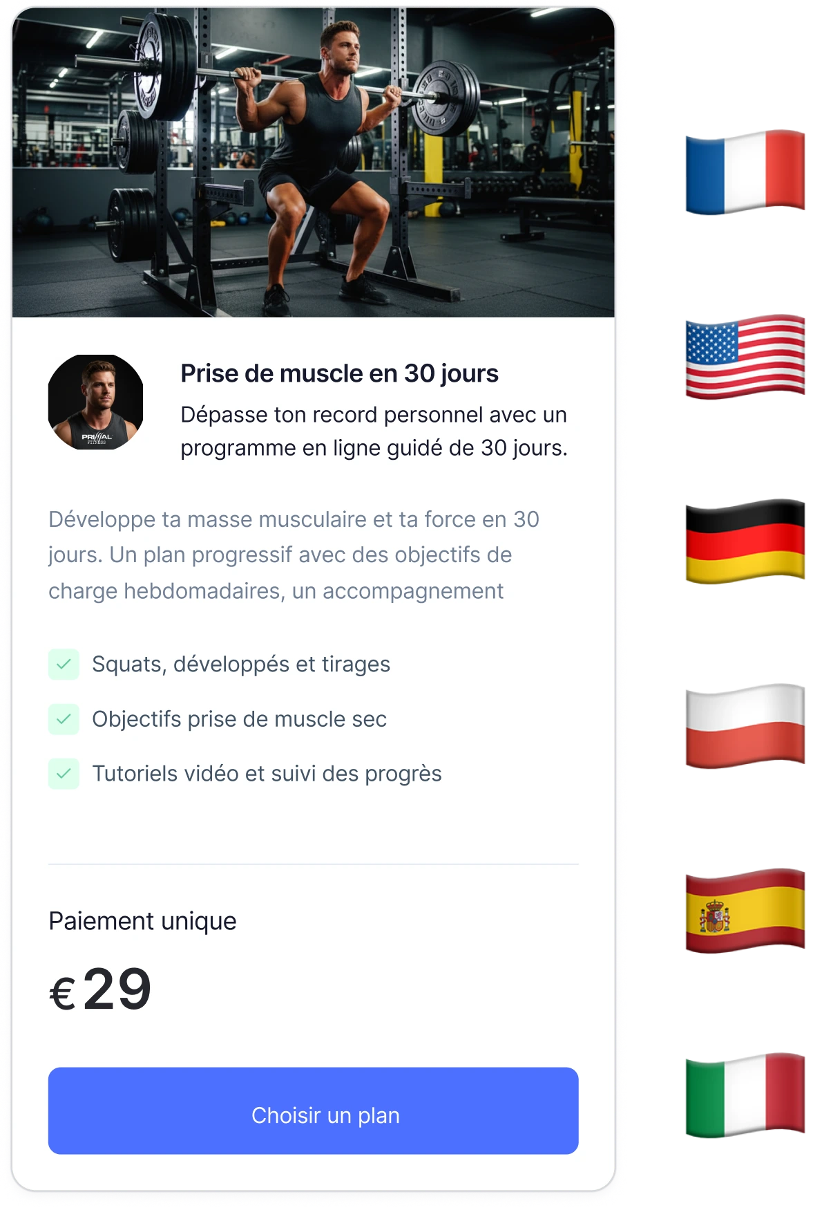 Meilleur créateur de sites web multilingues pour coachs sportifs