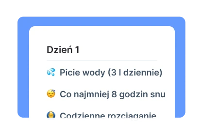 Nawyki podopiecznych treningu personalnego