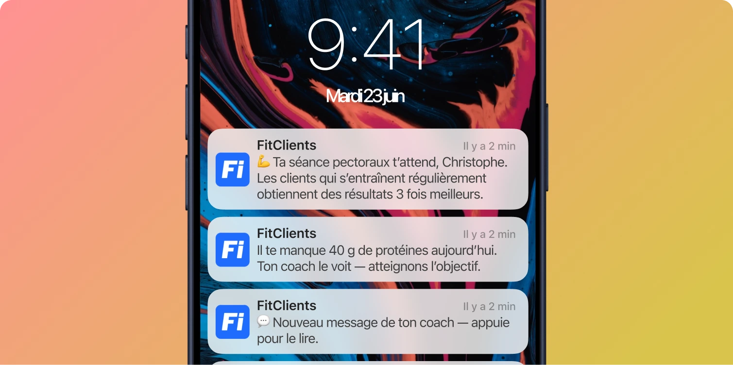 Notifications FitClients
