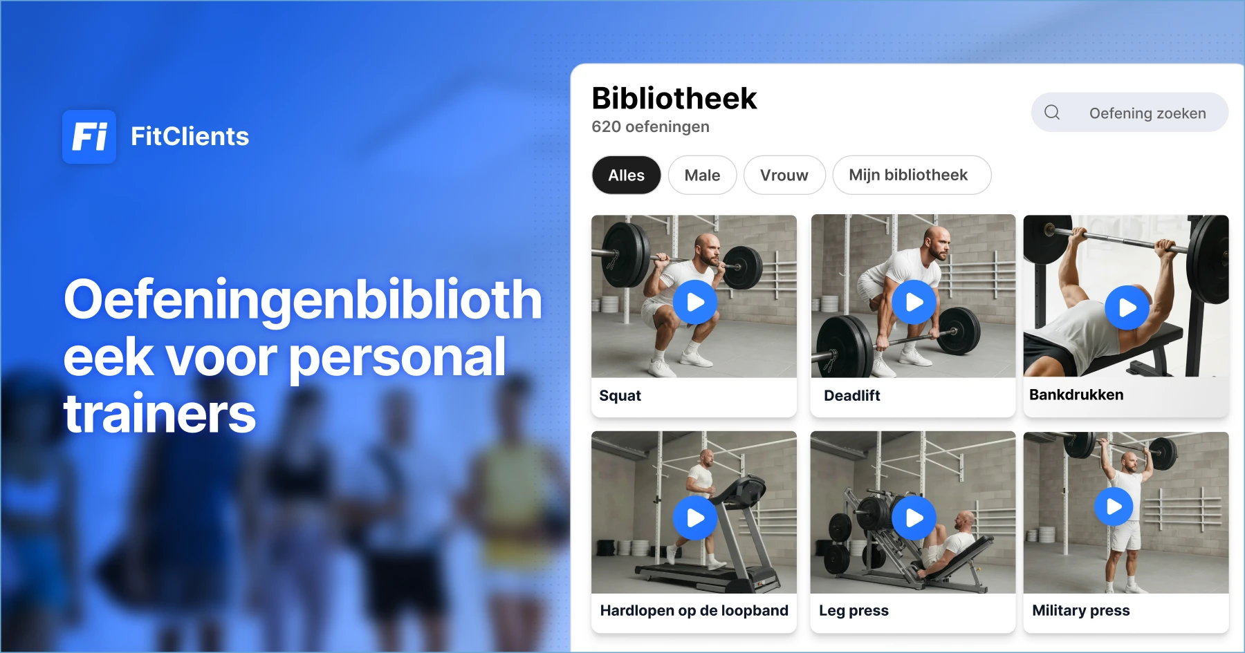 Oefeningenbibliotheek voor coaches