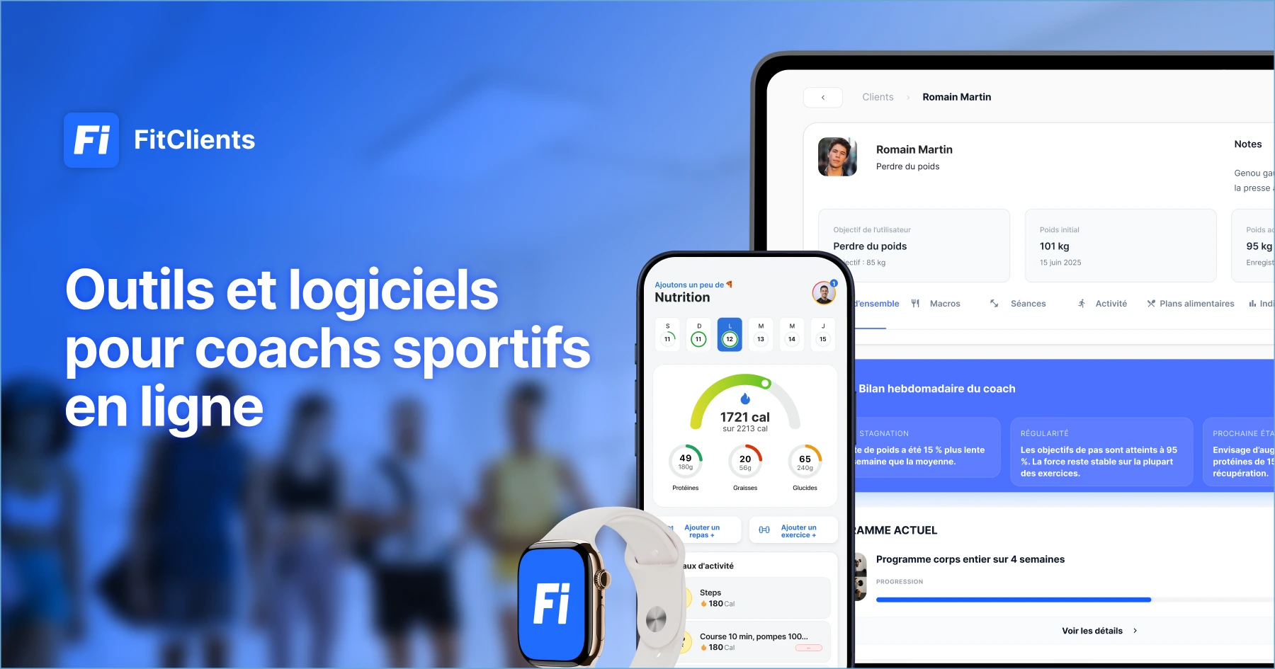 Outils pour coachs sportifs en ligne