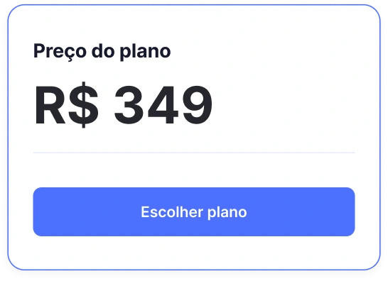 Preços dos programas de treino