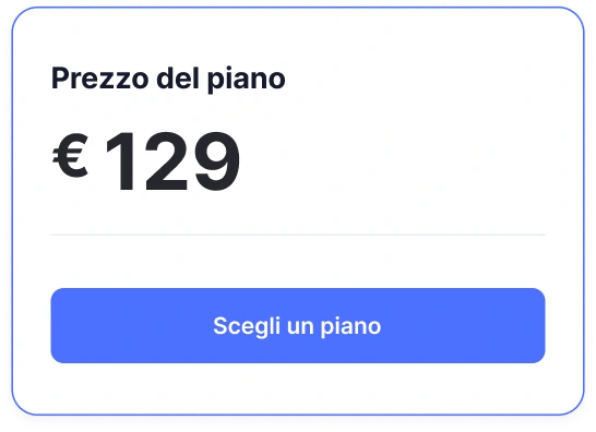 Prezzi dei programmi di allenamento