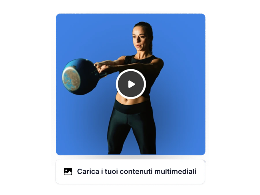 Scheda di allenamento su misura